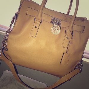 Tan Leather Michael Kors Bag